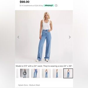 Levi’s RIBCAGE WIDE LEG